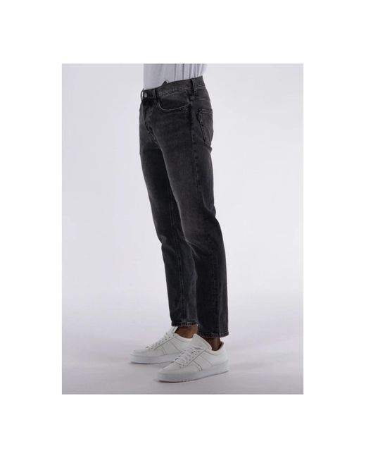 Haikure Black Slim-Fit Jeans for men