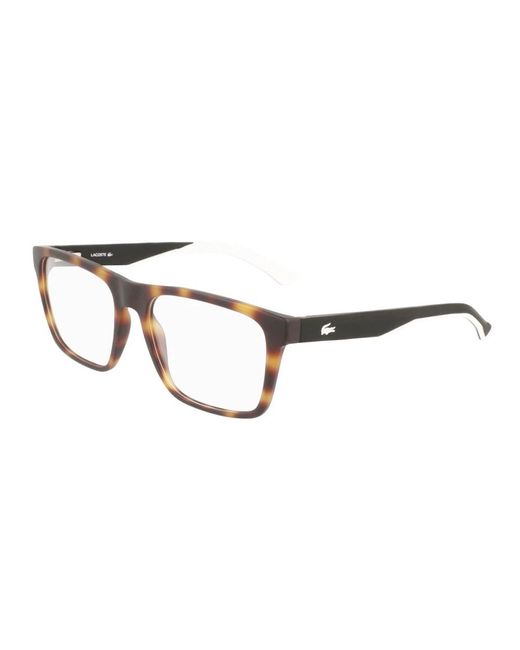 Glasses di Lacoste in Brown