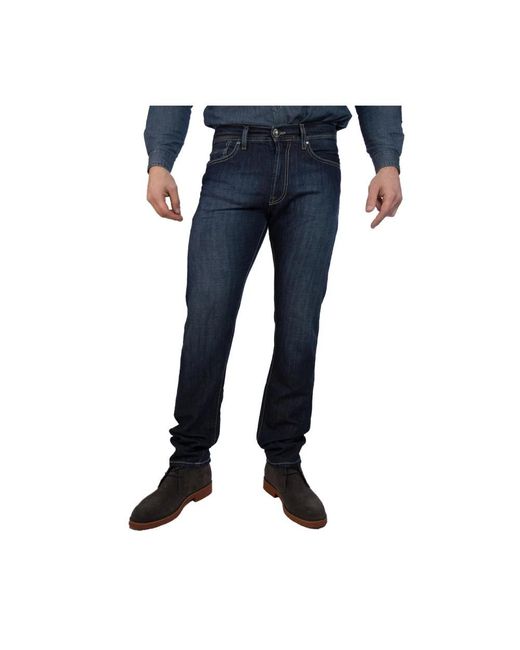 Roy Rogers Blue Straight Jeans for men