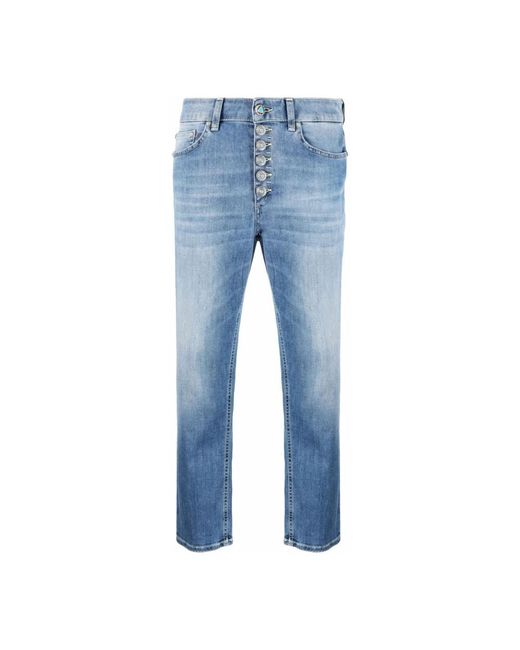 Dondup Blue Cropped Jeans