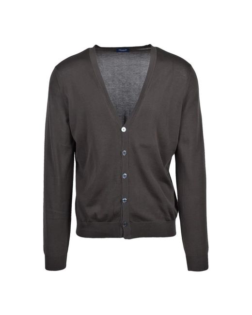 Cardigans Drumohr pour homme en coloris Gray