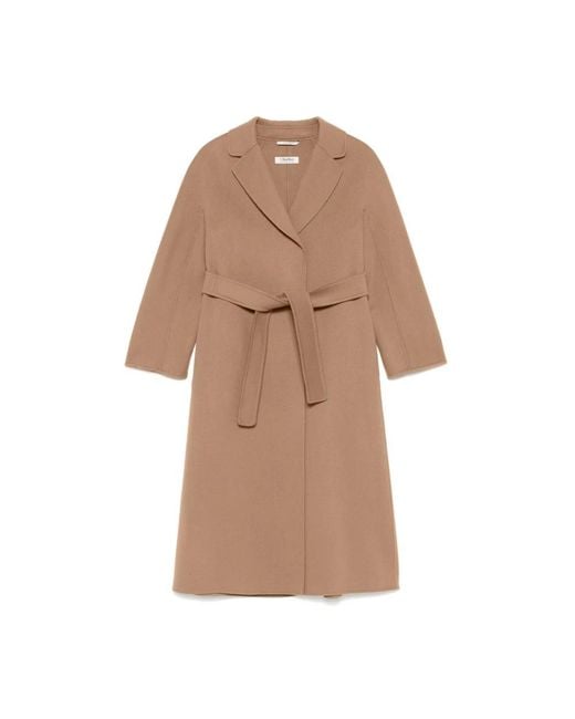 Max Mara Zijde & Nylon Jassen in het Brown