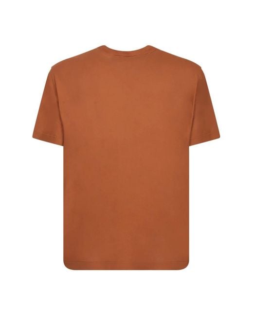 Dell'Oglio Brown T-Shirts for men