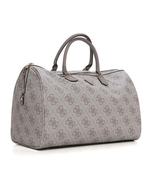 Guess Stijlvolle Reistas Met Ritssluiting in het Gray
