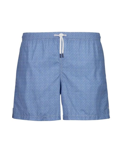 Fedeli Blue Beachwear for men