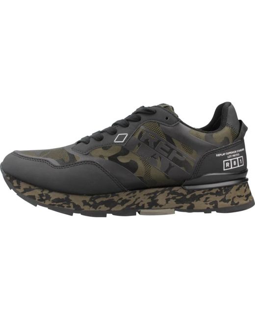 Replay Sneakers in het Black voor heren