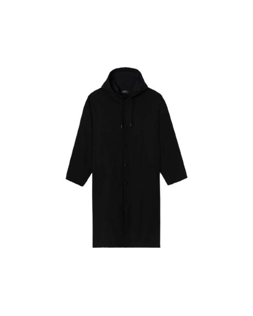 A.P.C. Black Parkas