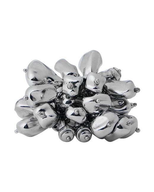 Dries Van Noten Metallic Rings