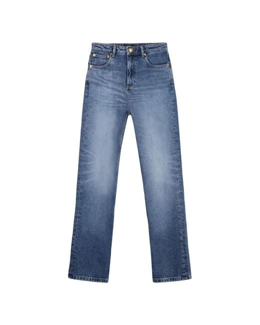A.P.C. Blue Straight Fit Jeans