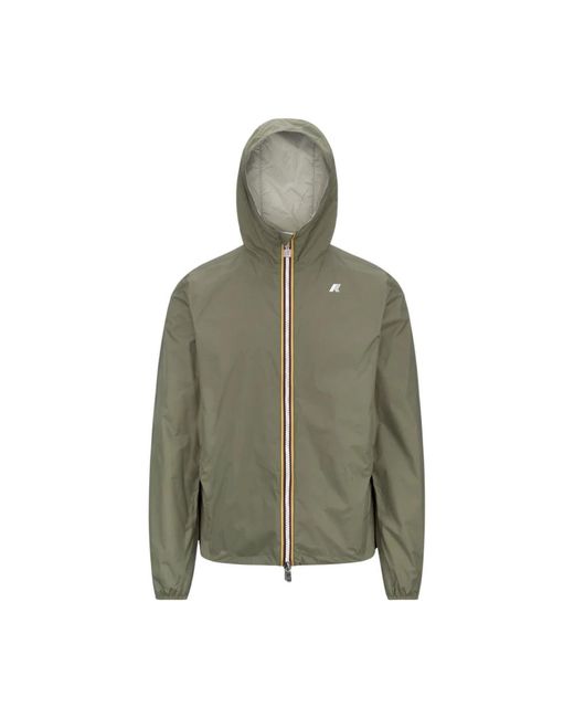 K-Way Green Light Jackets for men