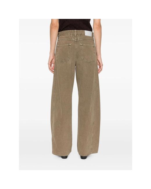 Closed Green Loose Fit Jeans