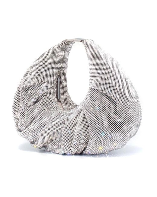 Benedetta Bruzziches Gray Handbags