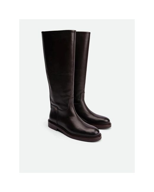 Poeve Black High Boots