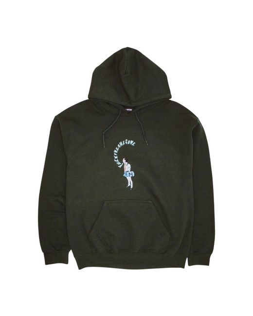 Hoodies Fa de hombre de color Green