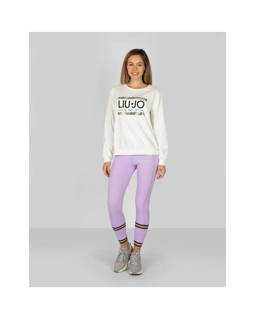 Trussardi leggings & treggings in het Purple