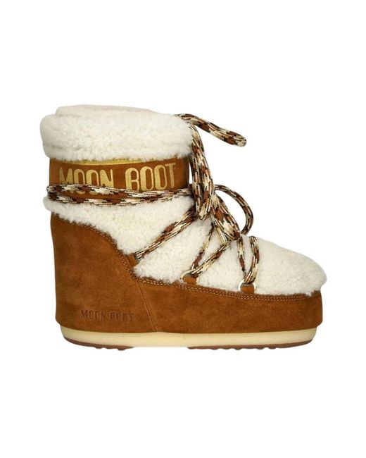 Moon Boot Metallic Winter Boots