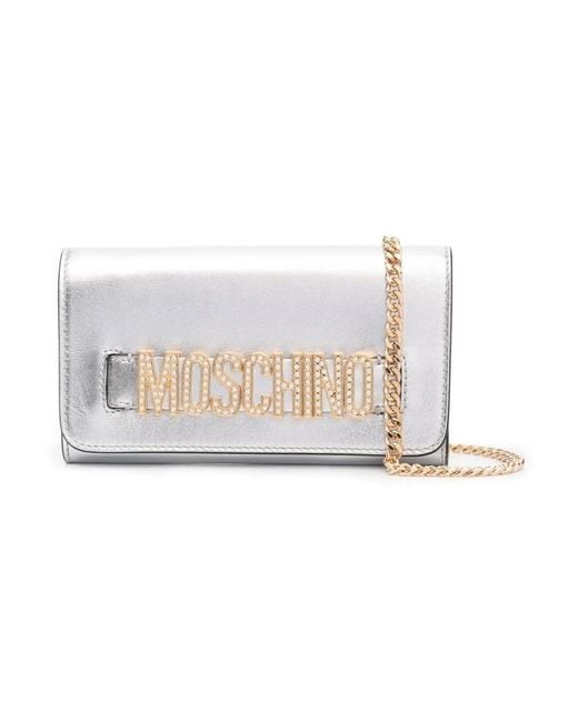 Moschino White Wallets & Cardholders