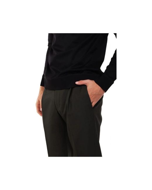 Karl Lagerfeld Black Chinos for men
