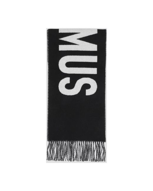 Wool Logoed L'Écharpe -Uomo di Jacquemus in Black da Uomo