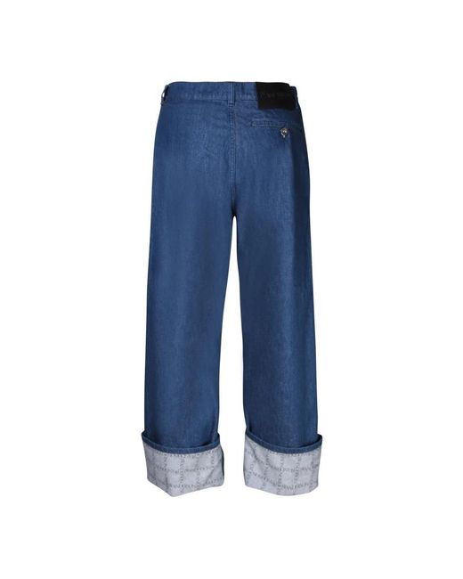 J.W. Anderson Blue Wide Trousers for men