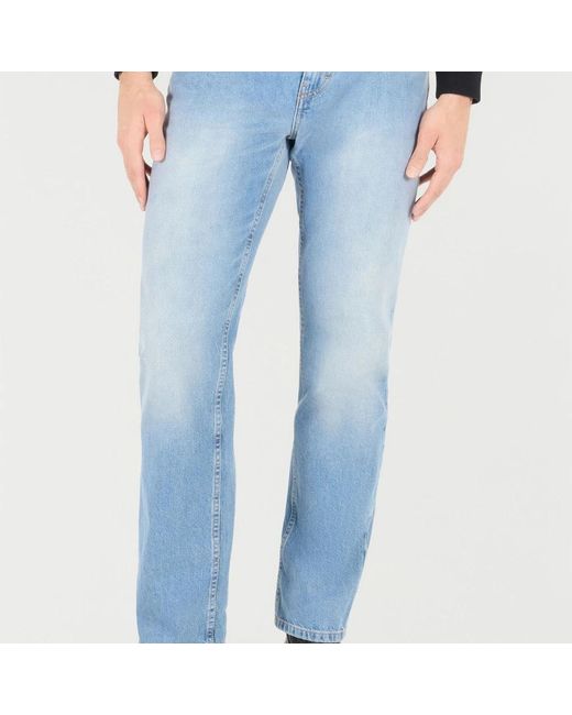 Roberto Cavalli Blue Straight Jeans for men