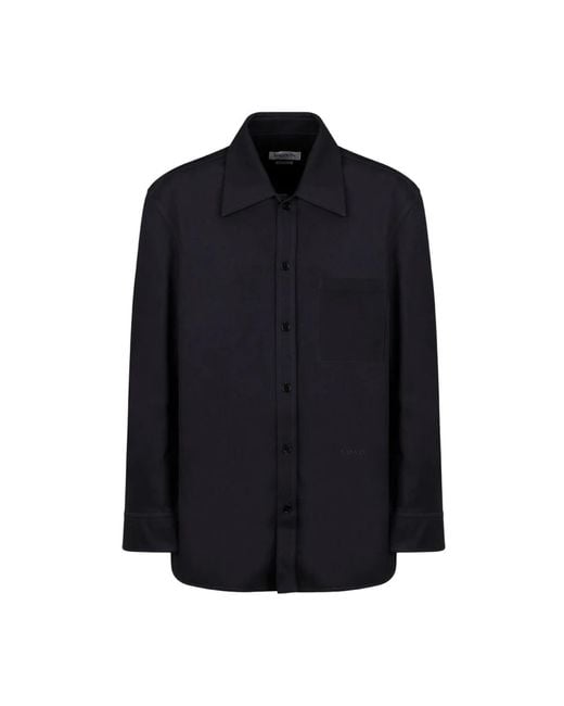 Lanvin Blue Casual Shirts for men