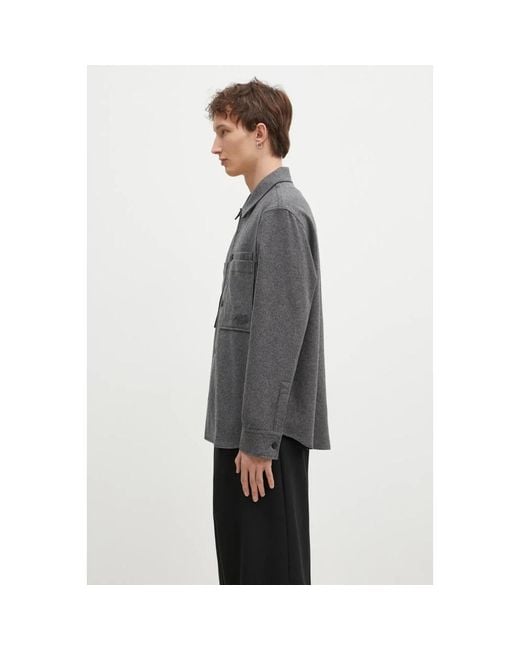 Light Jackets Maison Kitsuné de hombre de color Gray