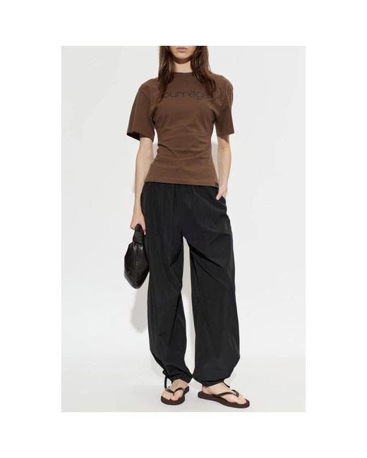 Courreges Brown T-Shirts