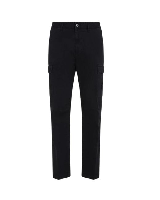 Stone Island Blue Slim-Fit Trousers for men