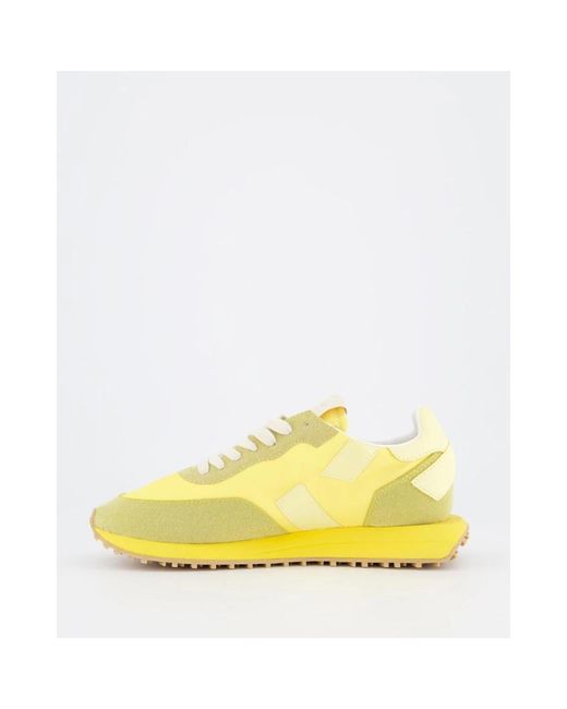 GHOUD VENICE Yellow Sneakers