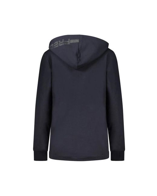 Freddy Hoodies & Sweatvesten ,Blauw ,Katoen Blu Cotton Sweatshirt in het Blue