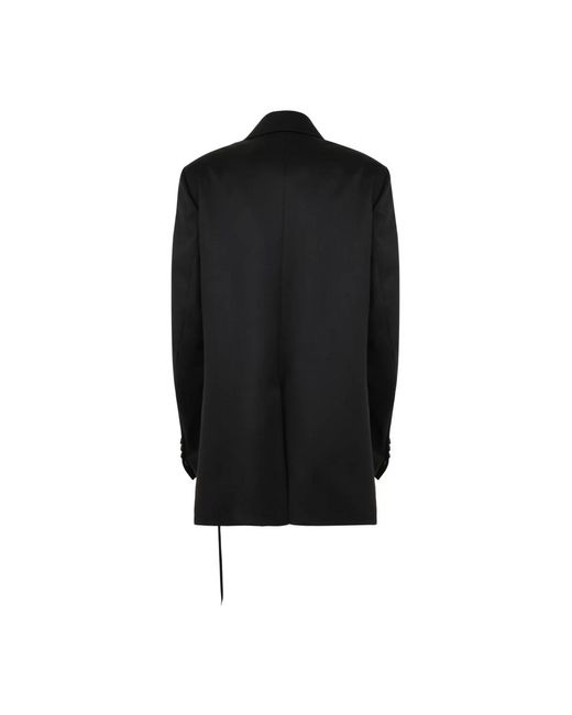 Ann Demeulemeester Black Blazers