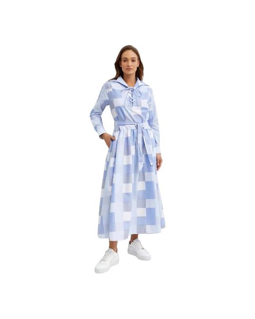 Maxi Dresses KENZO en coloris Blue