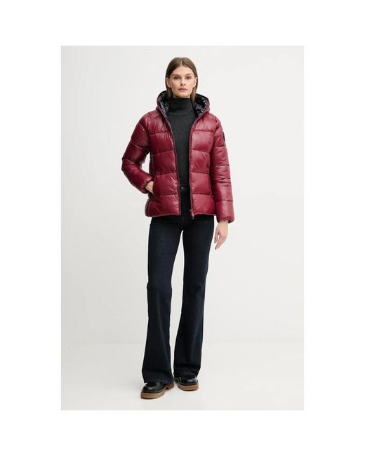 Save The Duck Lois Jacket in het Red