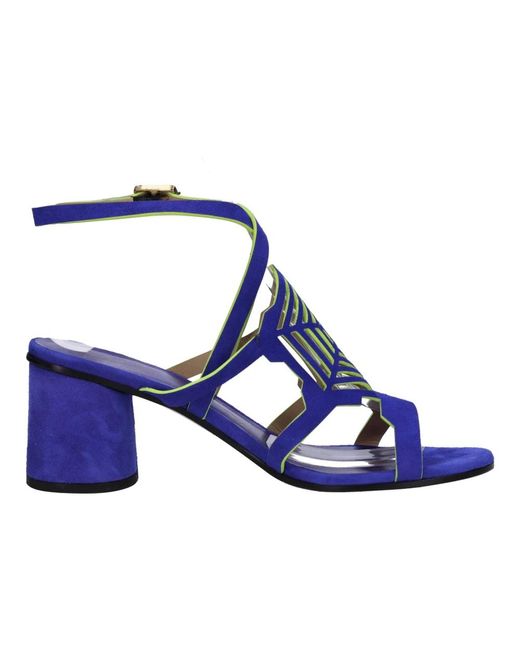 High Heel Sandals di Fabi in Blue