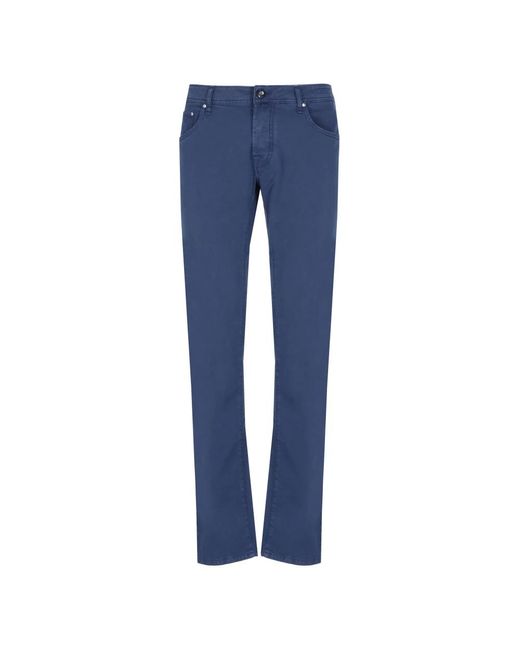 Chinos di Jacob Cohen in Blue da Uomo