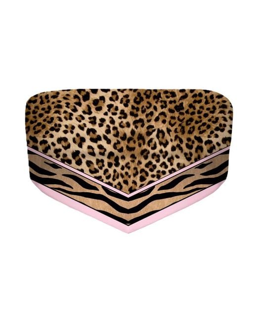 Mc2 Saint Barth Brown Silky Scarves
