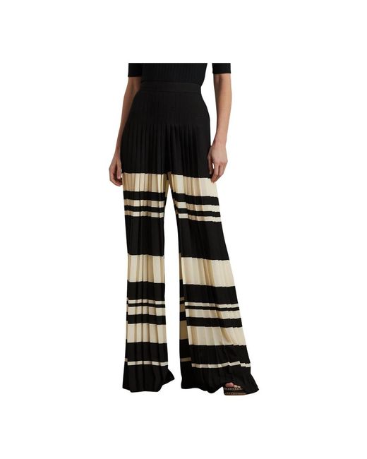 Ralph Lauren Black Wide Trousers