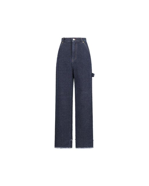 DARKPARK Blue Straight Fit Jeans