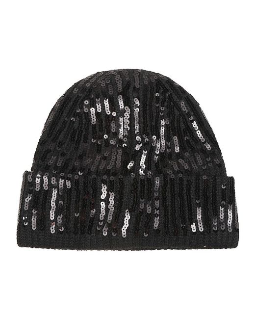Pinko Black Bembusa Beanie