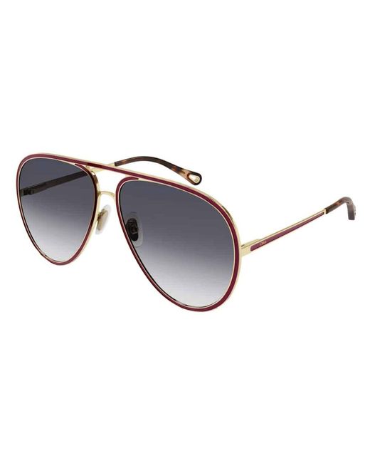 Sunglasses di Chloé in Brown