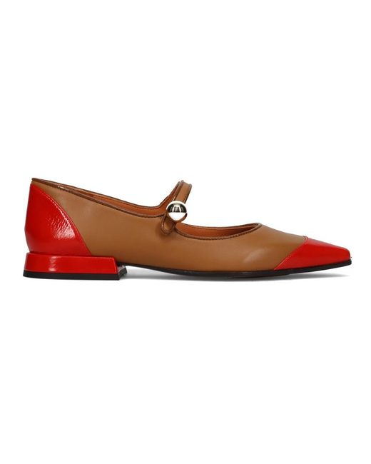 Chie Mihara Red Ballerinas