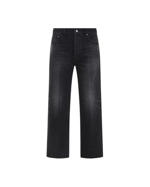 Céline Blue Straight Jeans for men