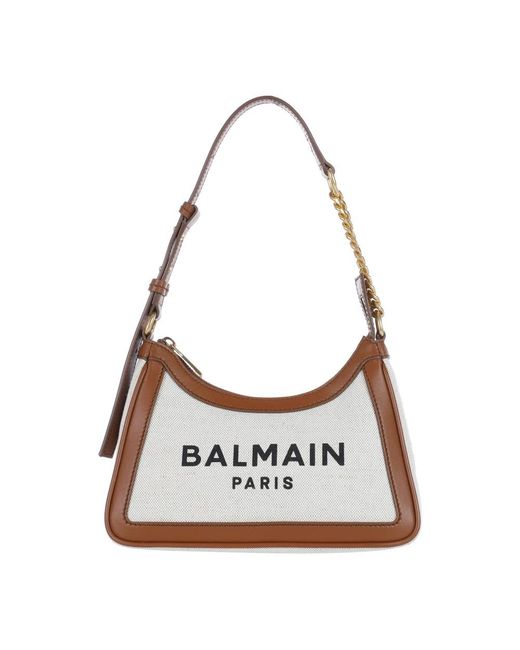 Balmain Brown Shoulder Bags
