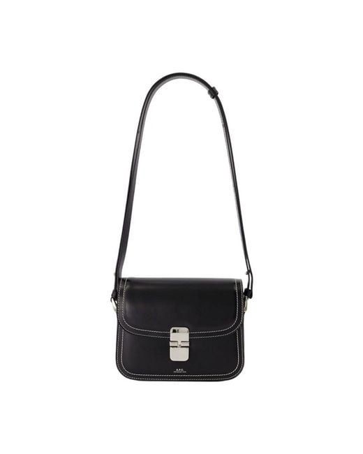 A.P.C. Black Shoulder Bags