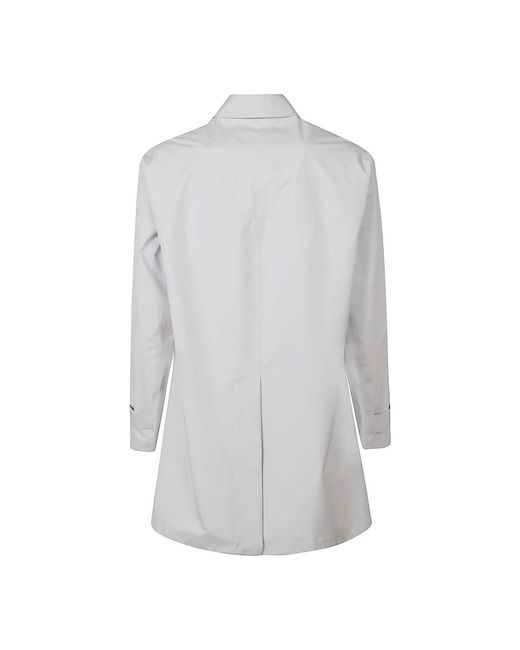 Coats > single-breasted coats Herno pour homme en coloris Gray