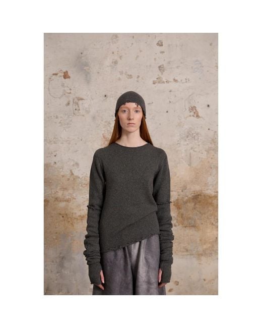 Cortana Blue Round-Neck Knitwear