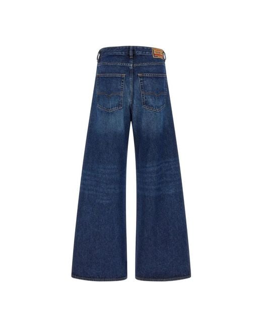 DIESEL Blue Wide Jeans