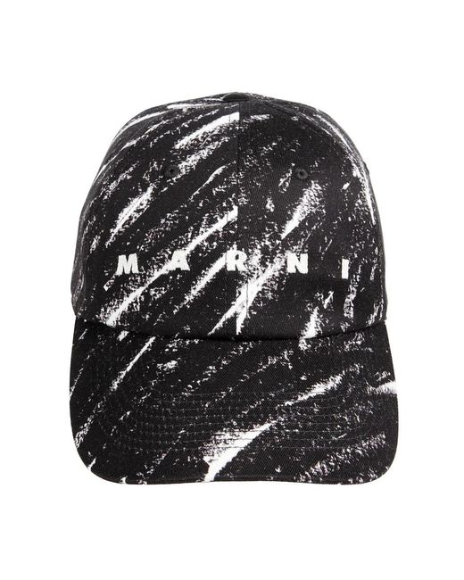 Marni Black Beanies for men