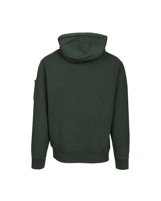C P Company Green Hoodies for men